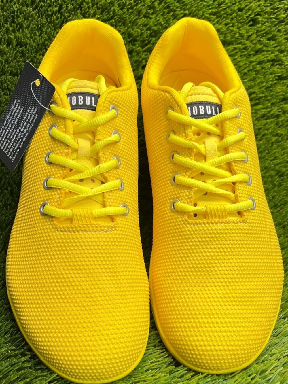 Nobull Lemon Drop Mens Size 12.5 Yellow Running Cross Training Shoes Sneakers - Picture 5 of 10